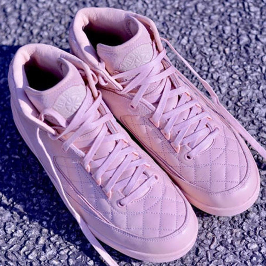 Just Don Optic Orange Air Jordan 2 Release | Pink Jordan 2 DJ