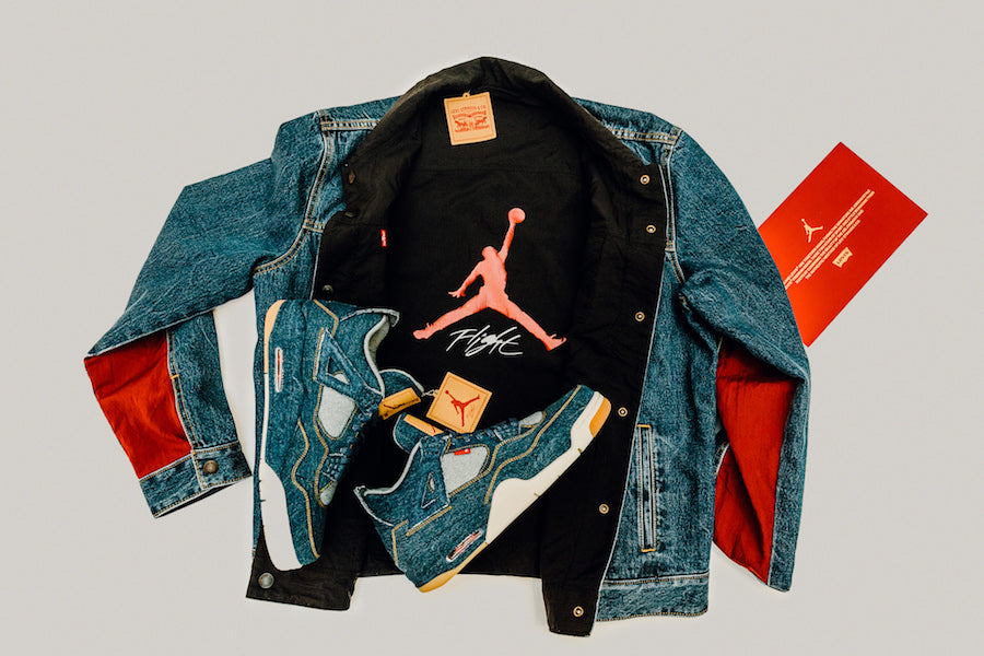 【M】Levi's jordan リバーシブル トラッカー デニムジャケット Levi's x Air Jordan 4 & Reversible Trucker Jacket – 8&9 Clothing Co.