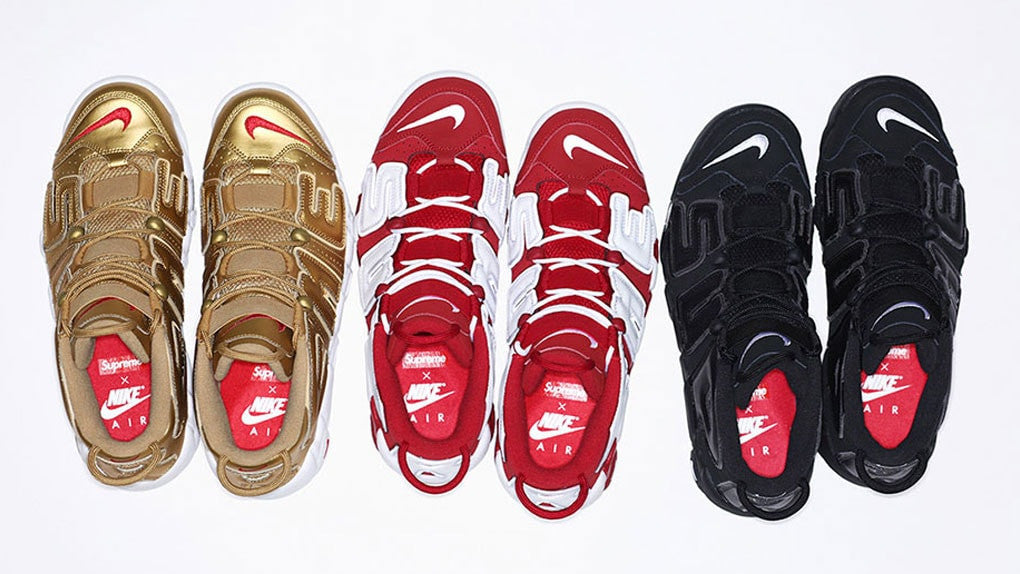SUPREME X NIKE AIR MORE UPTEMPO “SUPTEMPO” – 8&9 Clothing Co.
