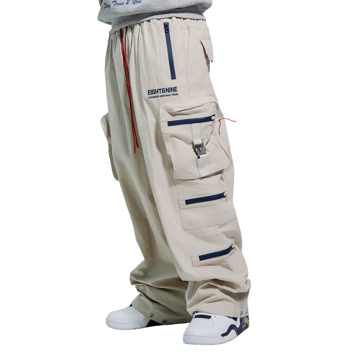 8&9 x USMNT Baggy Combat Nylon Pants – 8&9 Clothing Co.