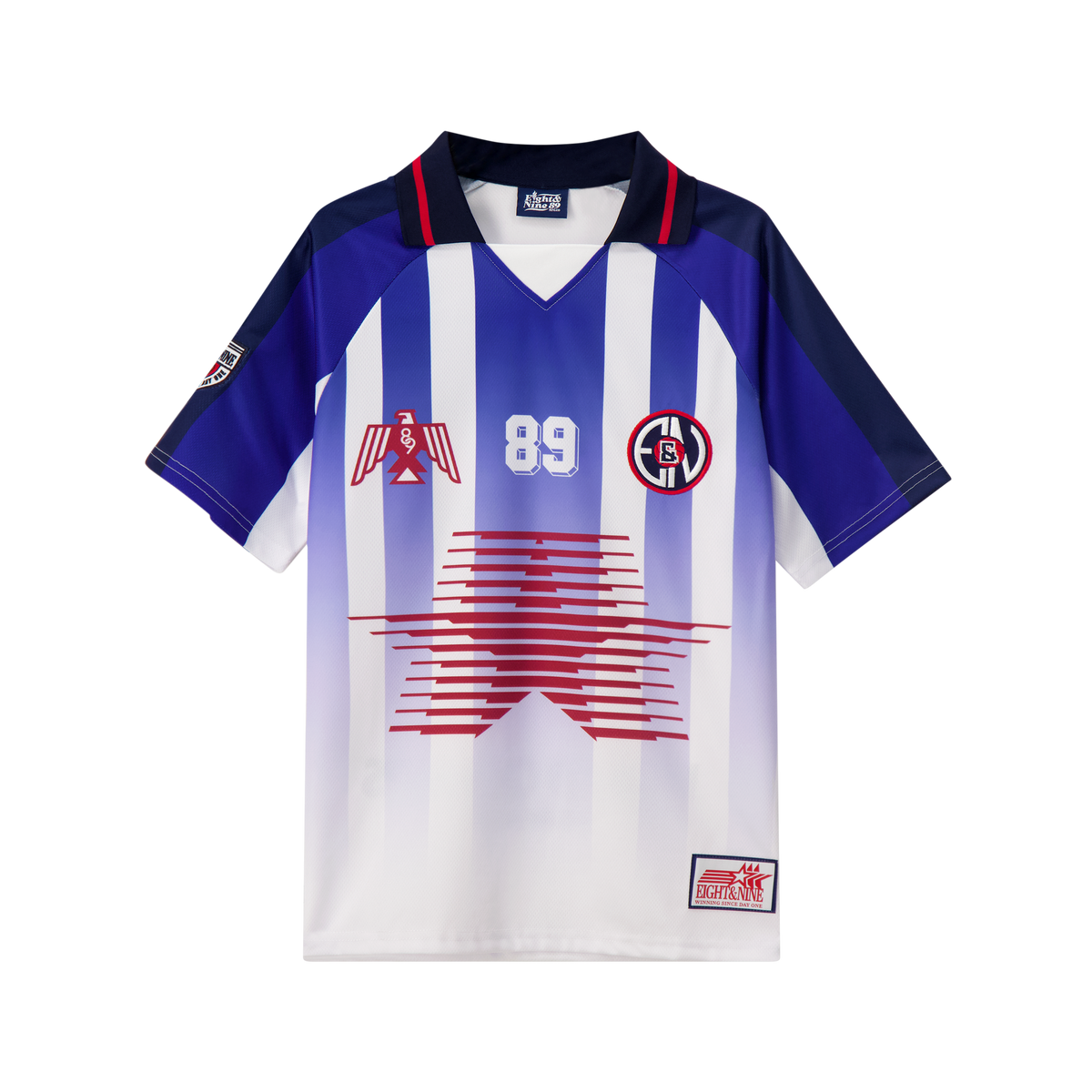 Champs Soccer Jersey White – 8&9 Clothing Co.