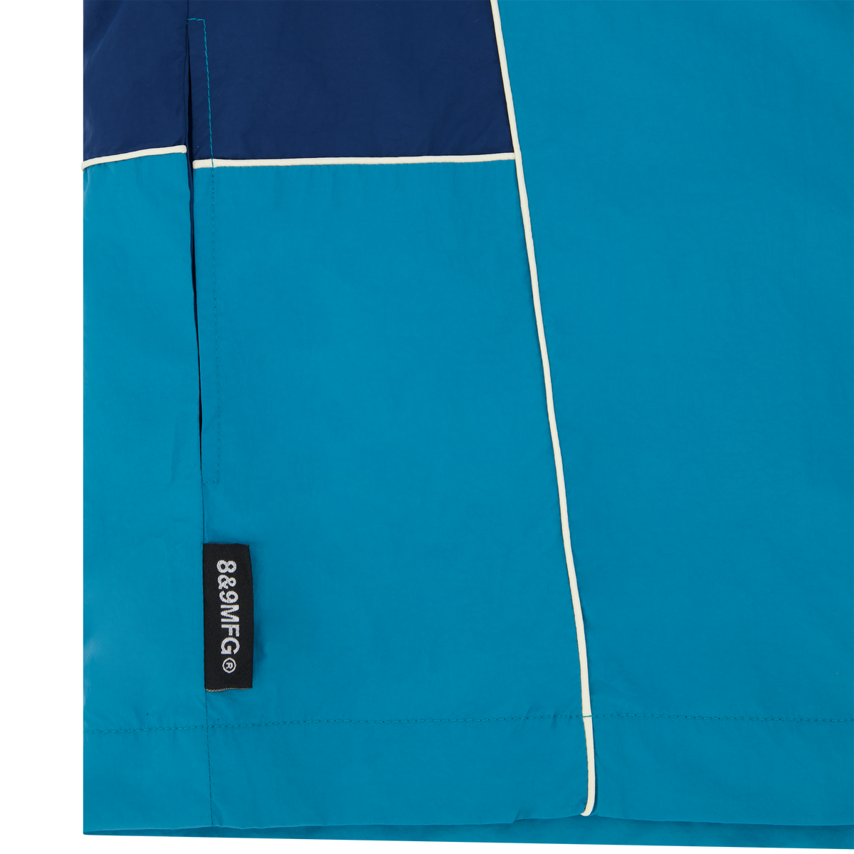 Factory Team Dark Teal Nylon Jacket – 8&9 Clothing Co.