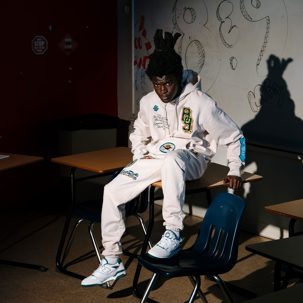 Knock Cream Pullover Hoodie – 8&9 Clothing Co.