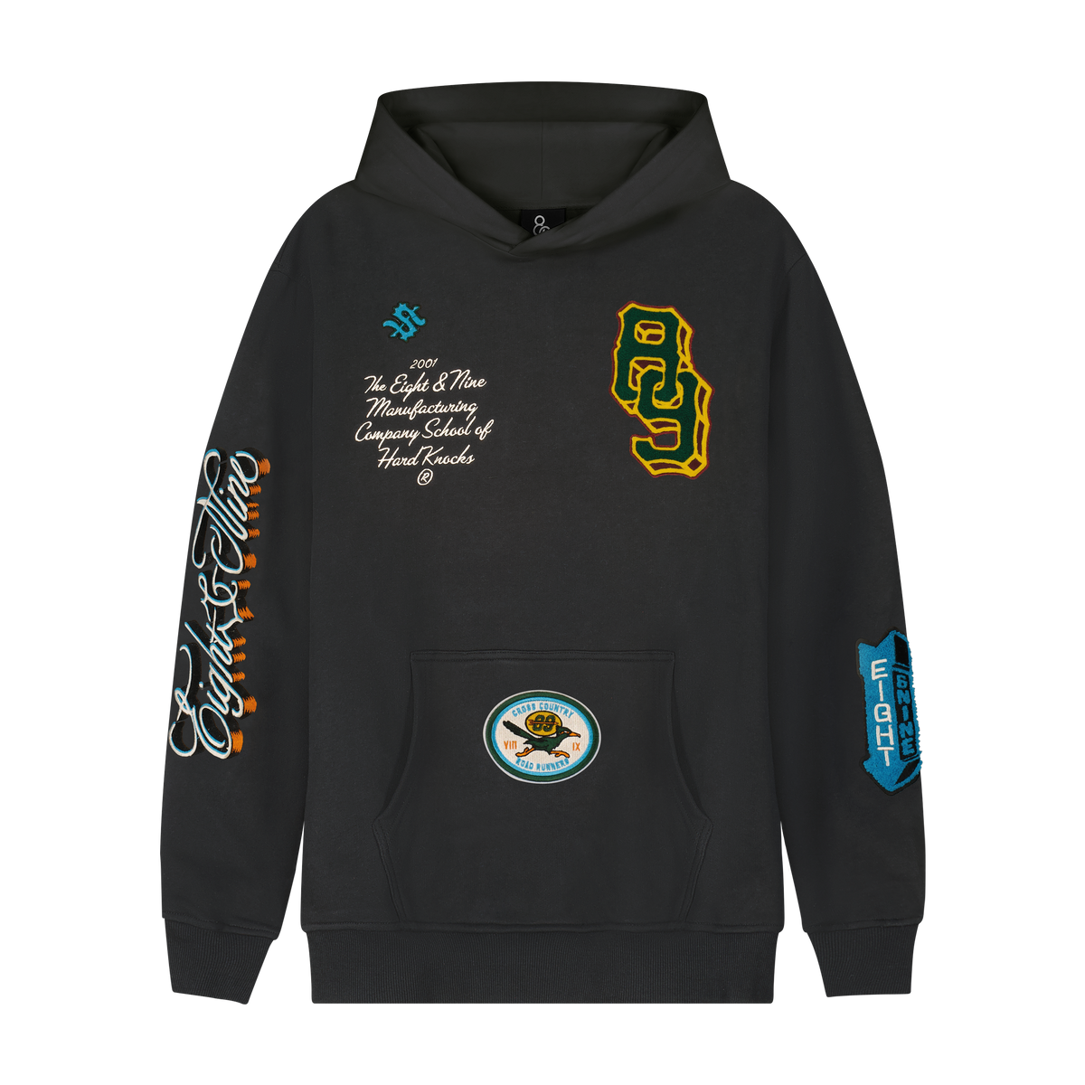 Knock Black Pullover Hoodie – 8&9 Clothing Co. Knock Black Pullover Hoodie – 8&9 Clothing Co.