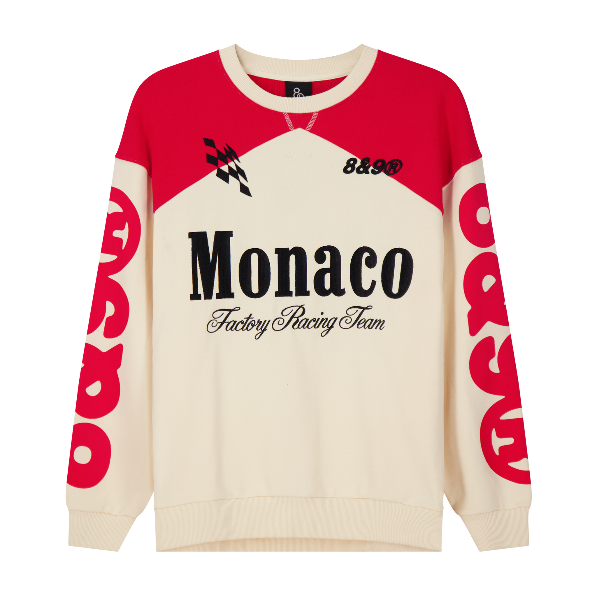Monaco Crewneck Sweatshirt Red