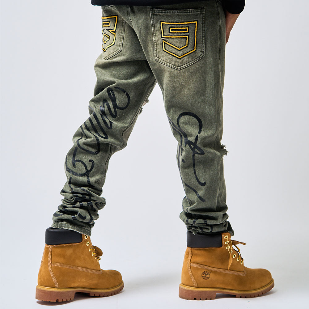 Rose Olive Jean – 8&9 Clothing Co.