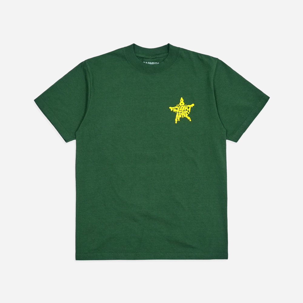 Saint Star Puff T Shirt Green – 8&9 Clothing Co.