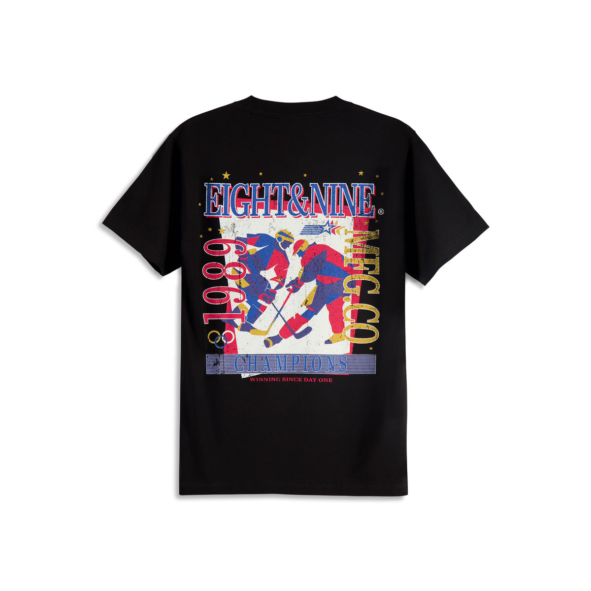 Winning Tee Black – 8&9 Clothing Co.