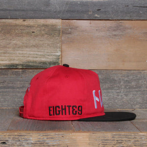 Tsunami Unstructured Baseball Hat Fire Red