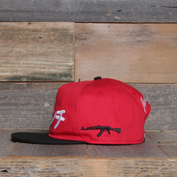 Tsunami Unstructured Baseball Hat Fire Red