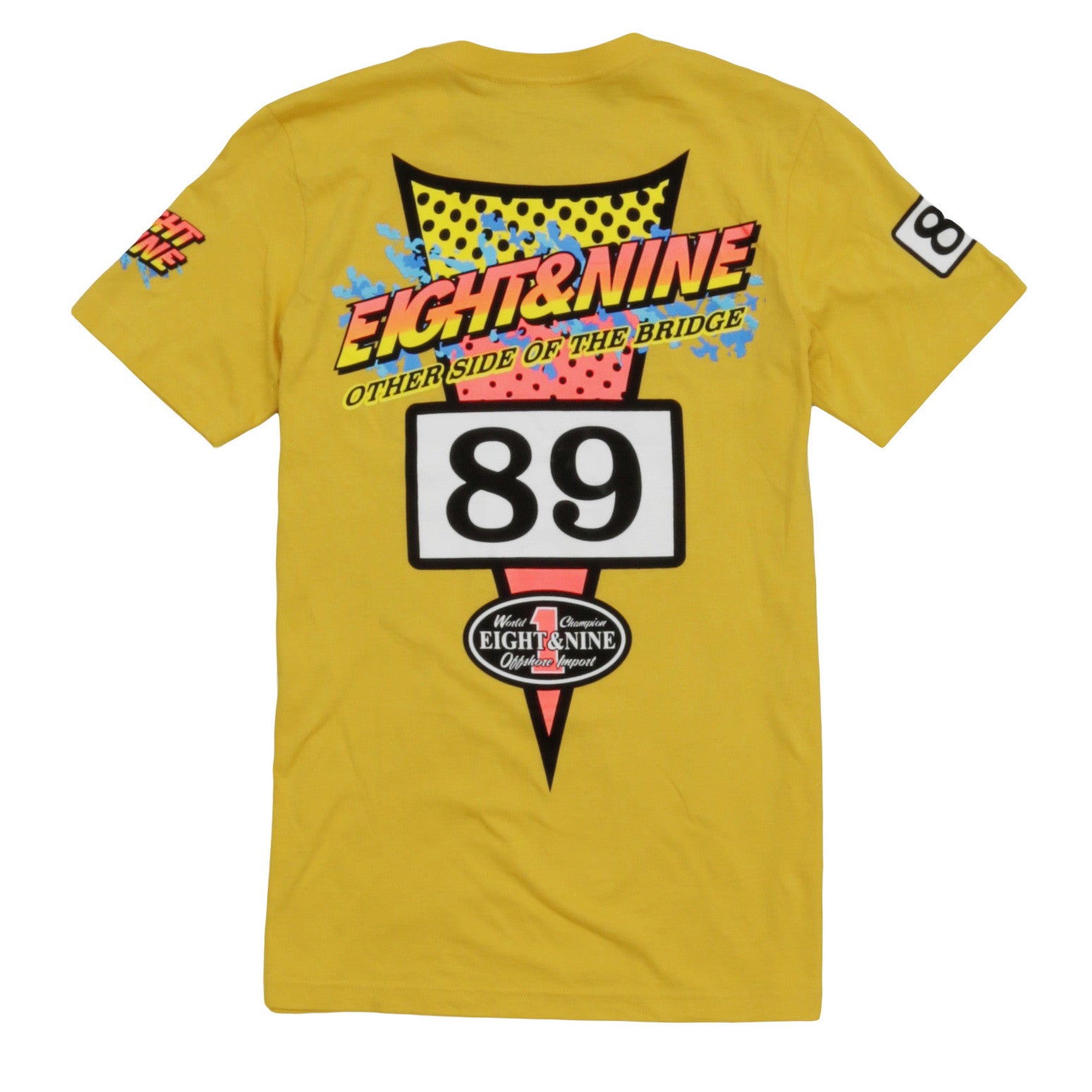 Thriller Jersey T shirt Sport Yellow - 2