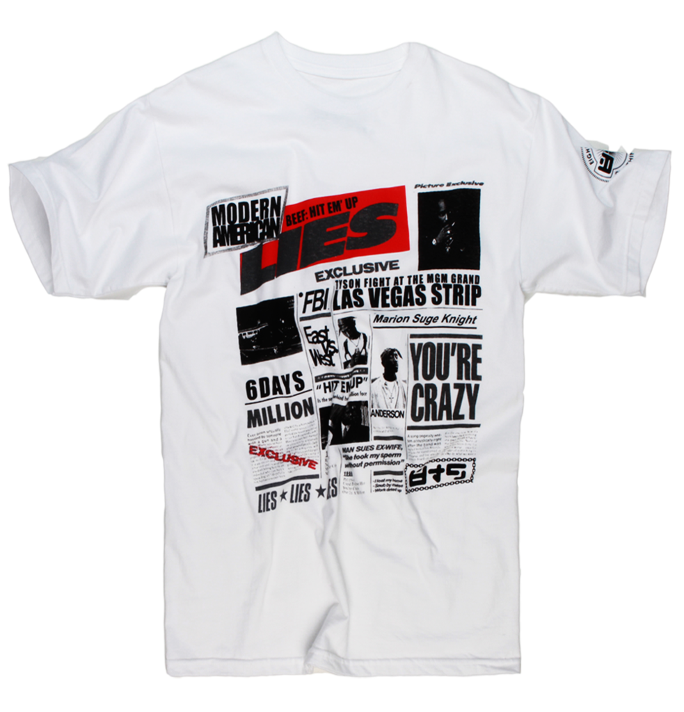 Tupac Media Conspiracy T Shirt - 2