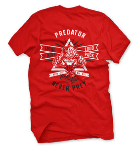 Predator Fire Red Loud Pack T Shirt - 2