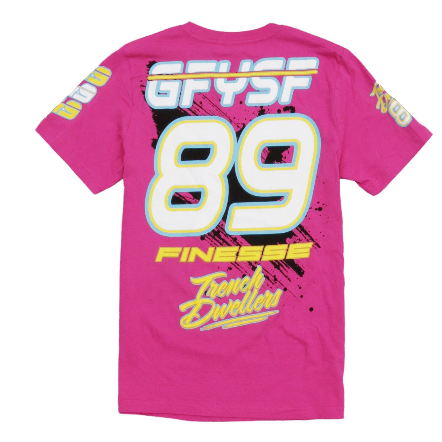 Team Finesse Jersey Tee Pink - 2