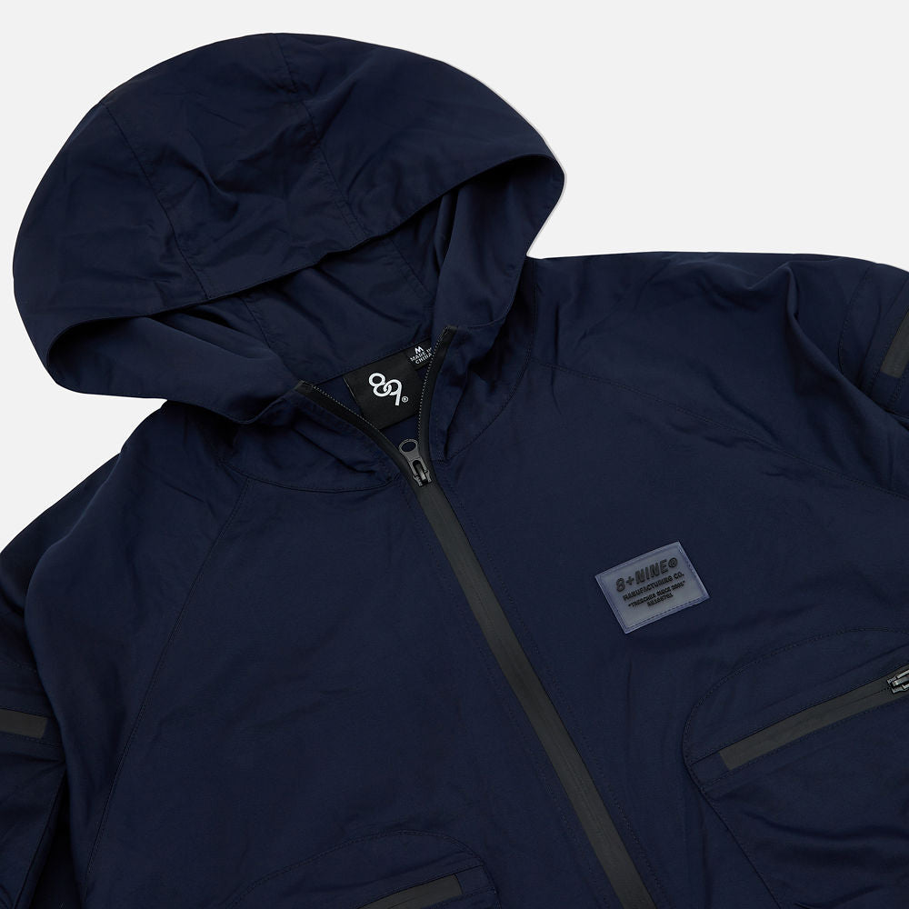 Combat Nylon Jacket Iridescent Navy – 8&9 Clothing Co.