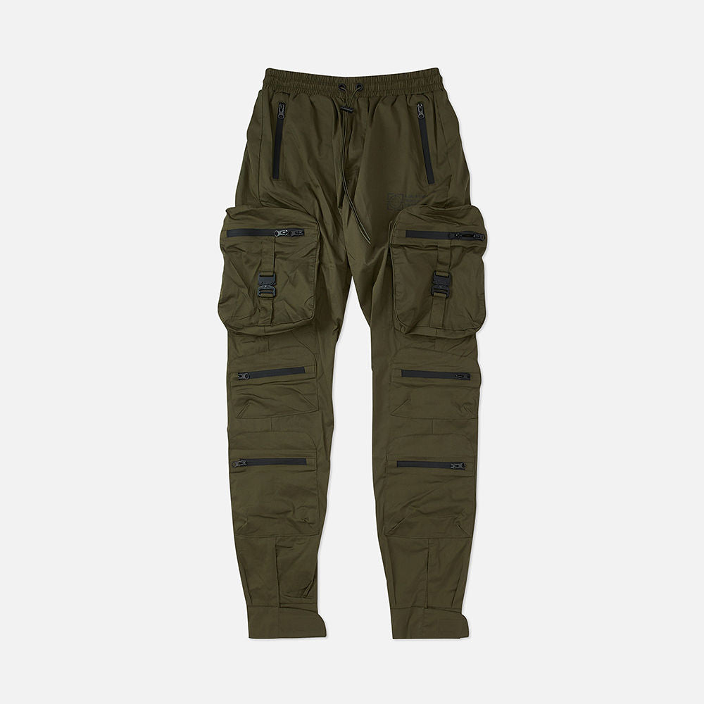 Combat Nylon Joggers Olive – 8&9 Clothing Co.