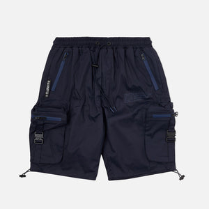 Combat Nylon Shorts Navy