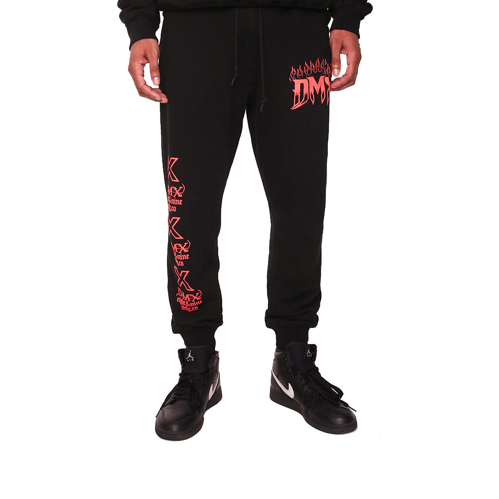 DMX Let Me Fly Sweatpants Infrared | DMX It's Dark And Hell Sweats