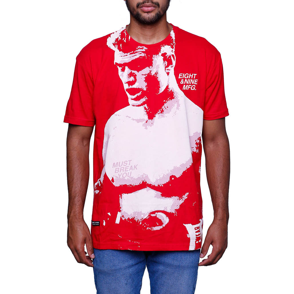 Drago Red T Shirt Rocky iv movie front
