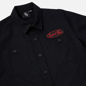 Eat What You Kill Button Up Shirt Black