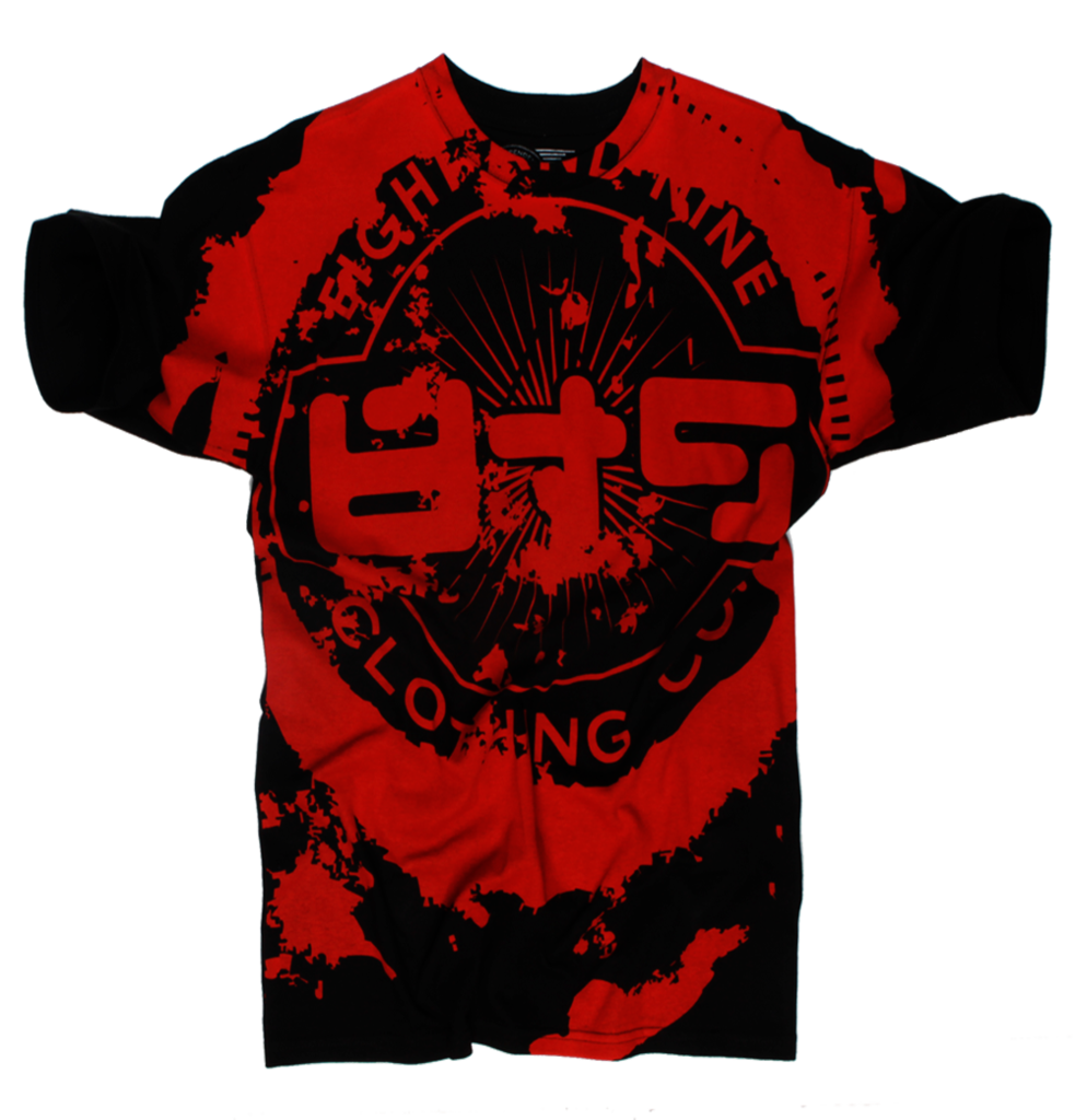 All Over Grunge Logo T Shirt - 2