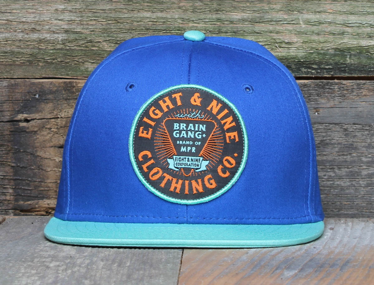 BG Brand Royal Mint Strapback Hat