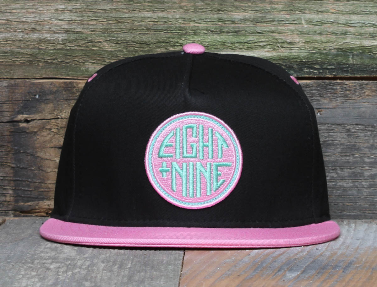 Winner's Circle Black-Pink Strapback Hat