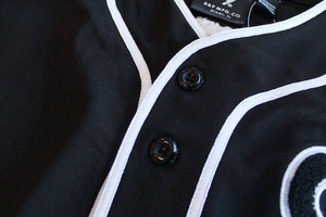 Keys Luxe Black Baseball Jersey - 2