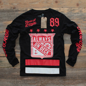 On Deck Jersey Tee Bred L/S - 1