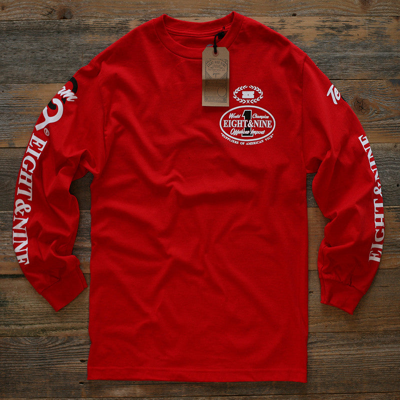 Offshore Imports L/S Tee Red - 1