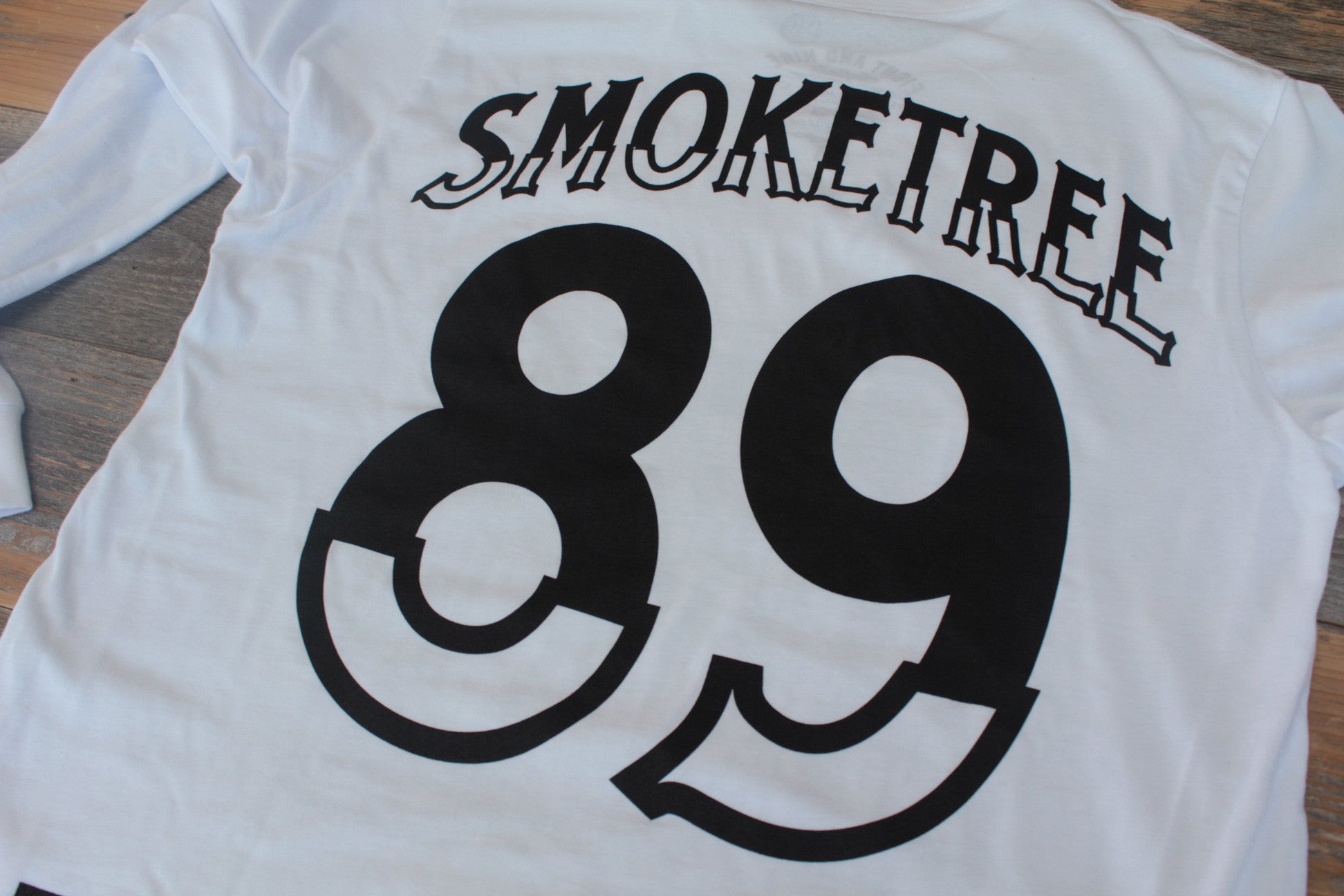 Smoke Tree Jersey Tee White L/S - 6
