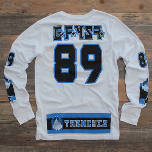 Moscow Hockey Jersey Tee L/S White - 2