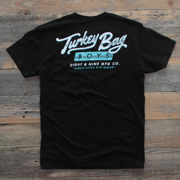 Turkey Bag Boys T Shirt Black - 1