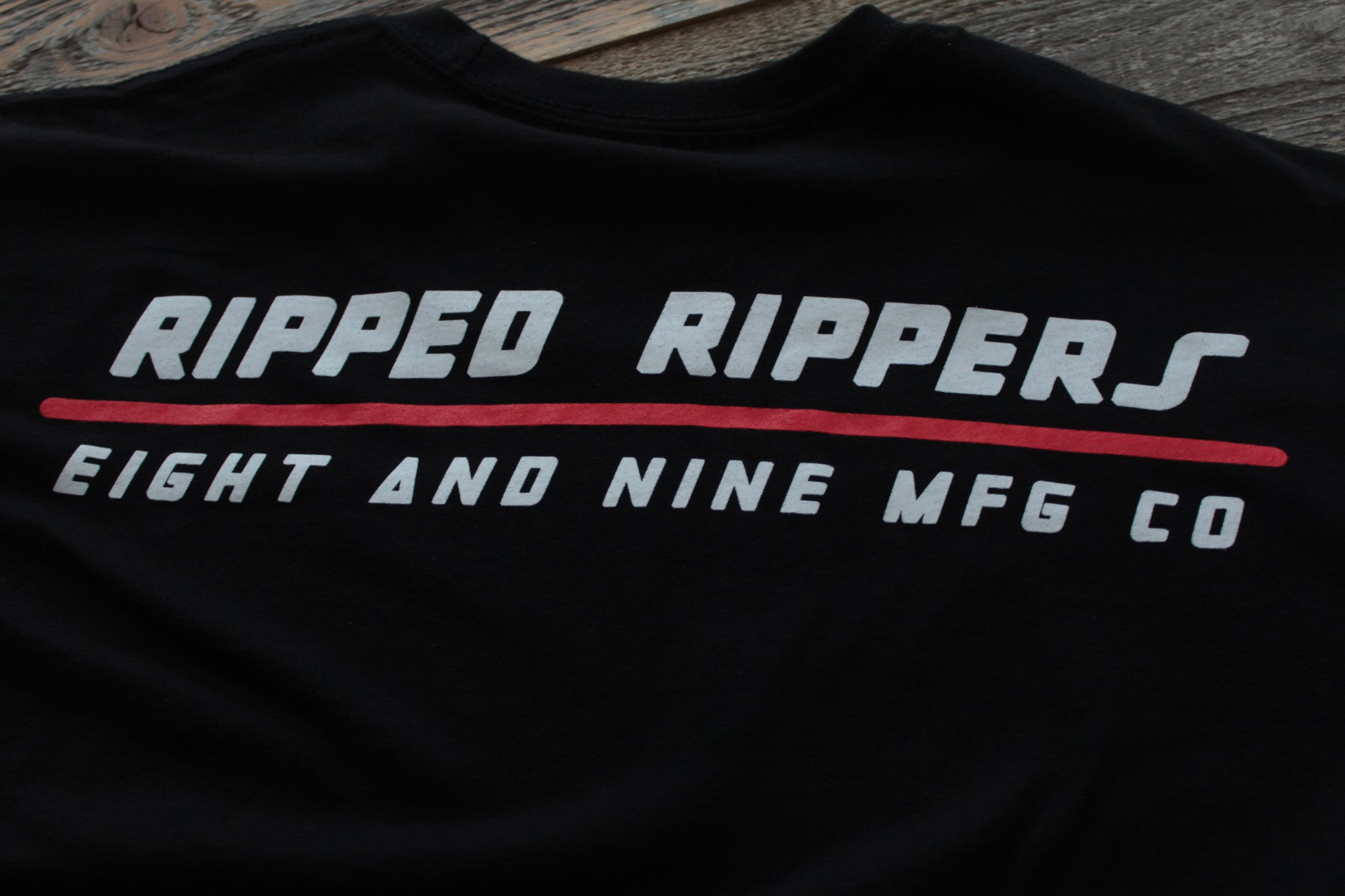 Ripped Rippers T Shirt Black - 3