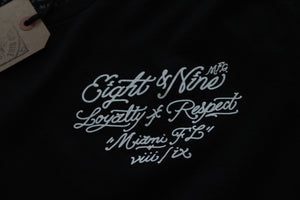Loyalty Respect T Shirt Black - 3