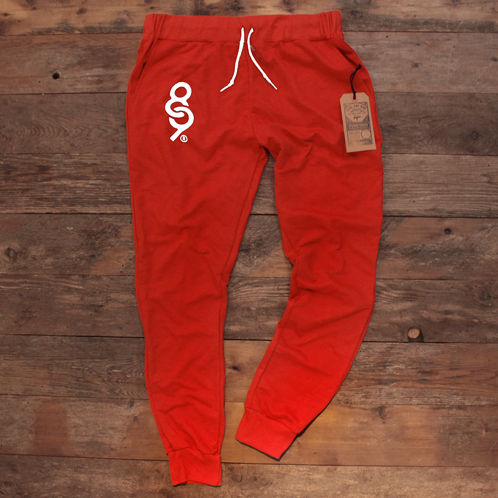Keys French Terry Yard Sweats Fire Red - 1