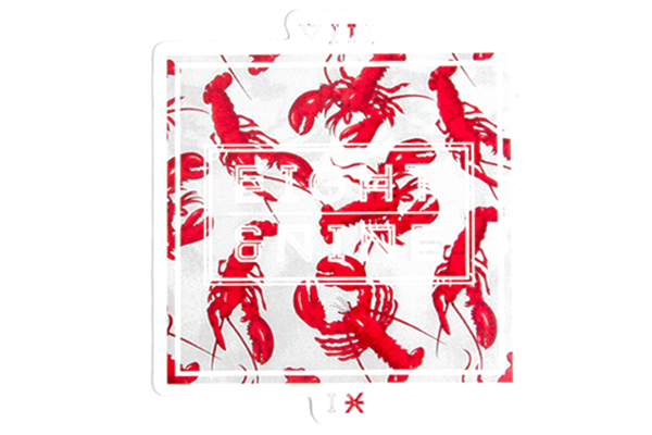 Lobster Pattern Sticker