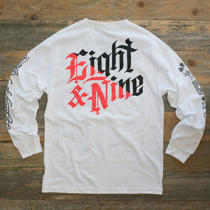 Club Life Jersey Tee White Infrared L/S - 2