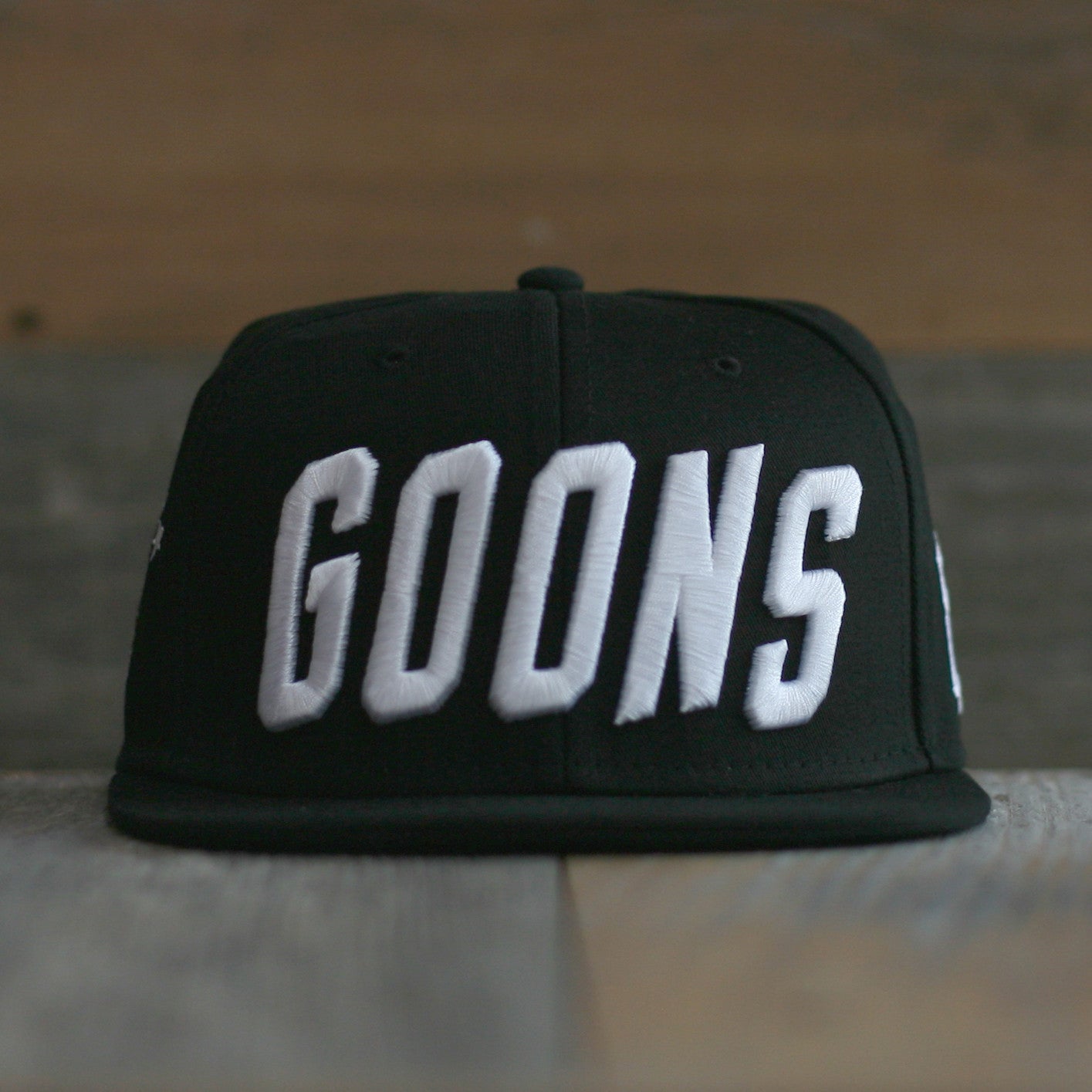Goons Snapback Hat Black