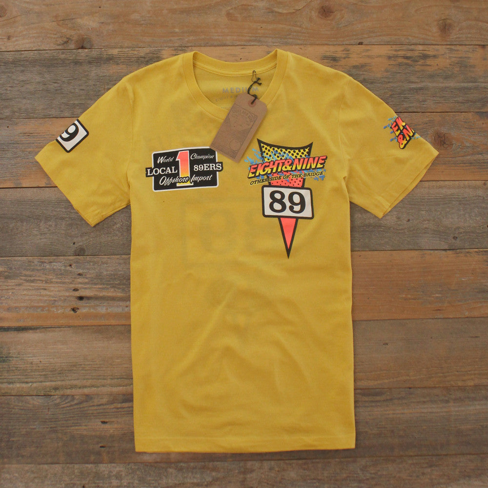 Thriller Jersey T shirt Sport Yellow - 3