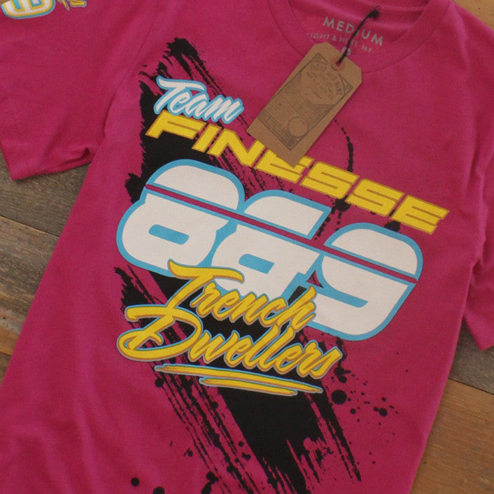 Team Finesse Jersey Tee Pink - 5