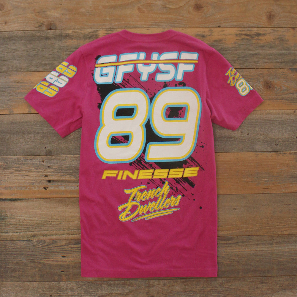 Team Finesse Jersey Tee Pink - 4
