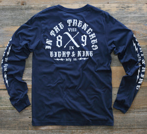 Trench Dwellers Premium Navy L/S Tee - 2