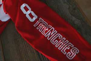 Trenches Hockey Jersey Tee L/S Red - 5