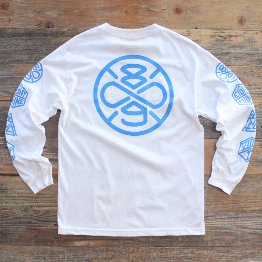 Legend Blue Infinicon L/S Tee – 8&9 Clothing Co.