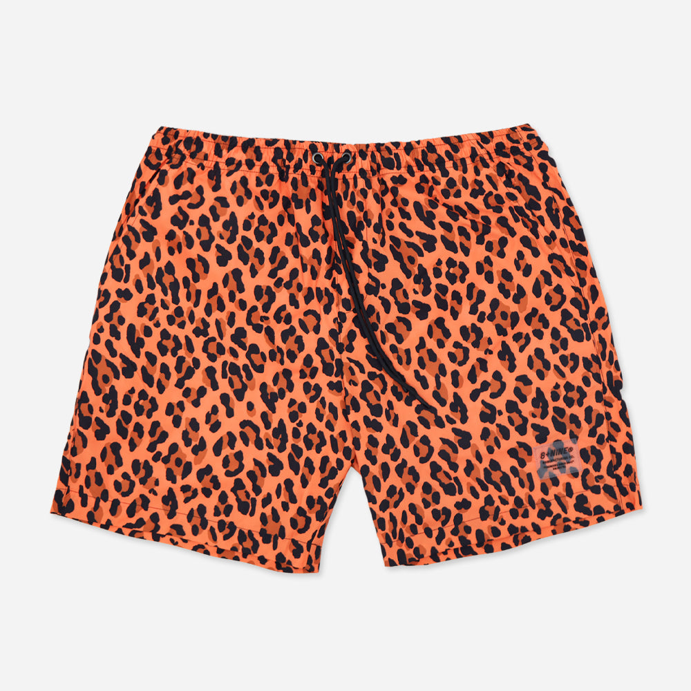 Jungle Nylon Shorts Orange