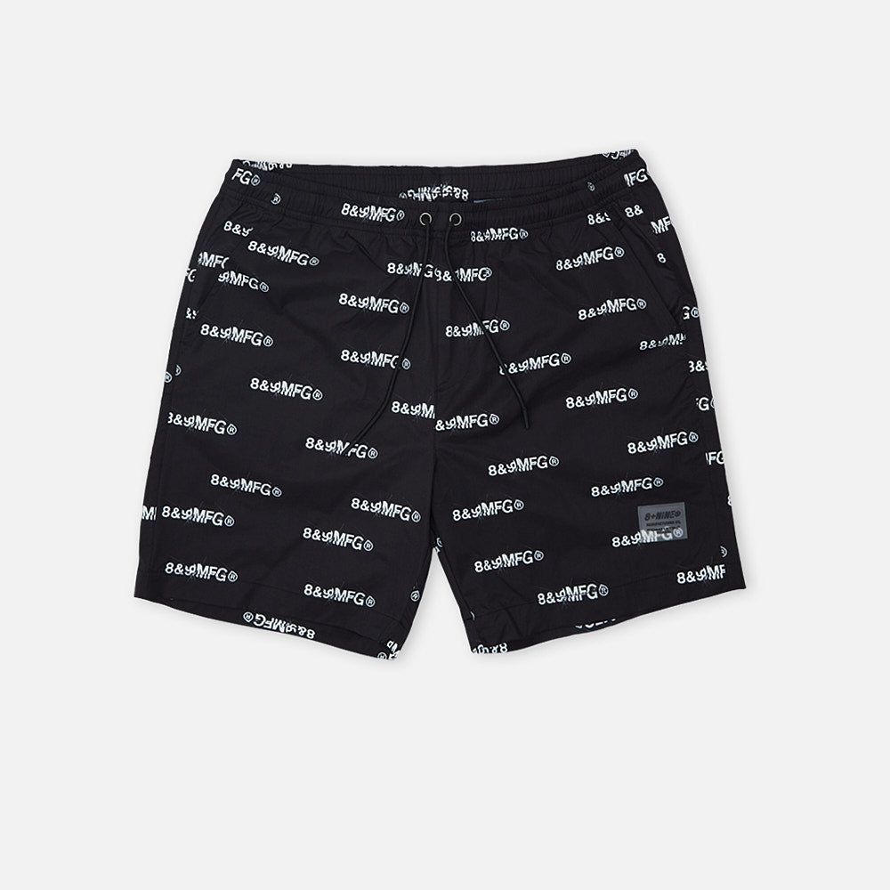 Shattered Nylon Shorts Black – 8&9 Clothing Co.