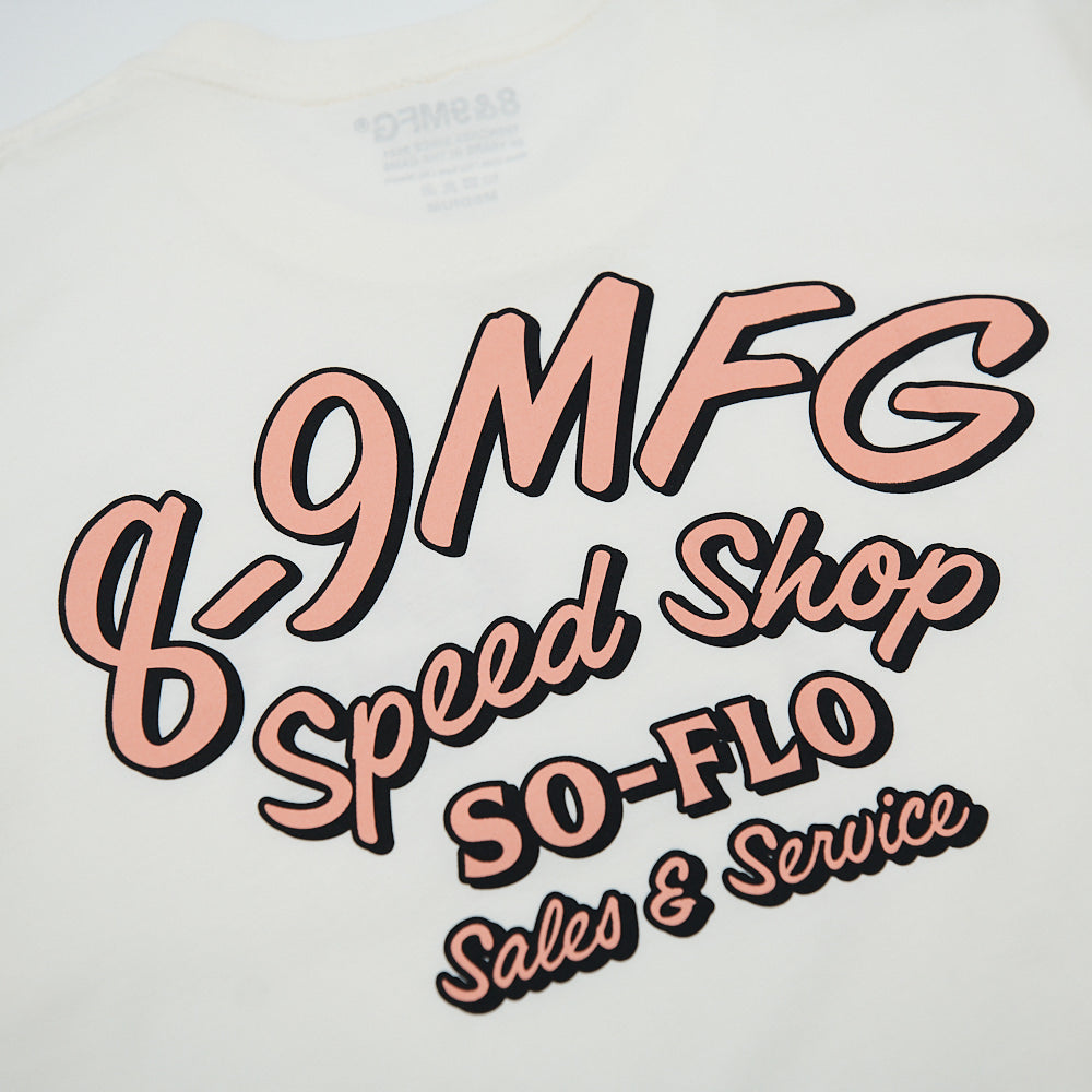 Speed Shop T Shirt Cream