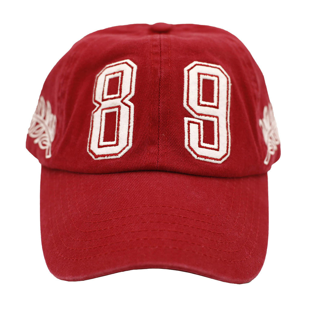 Spirit Embroidered Polo Hat Maroon 8&9 Clothing Co.