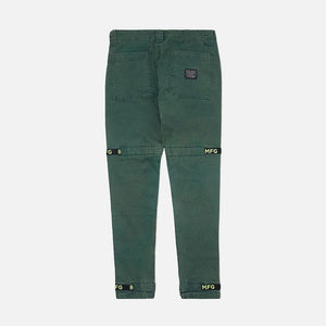 Strapped Up Vintage Washed Utility Pants Green